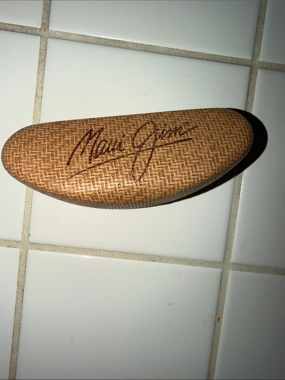 Maui Jim Large Wicker Case Clamshell+Pouch…